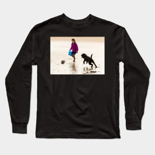 Filey seaside impression1 Long Sleeve T-Shirt